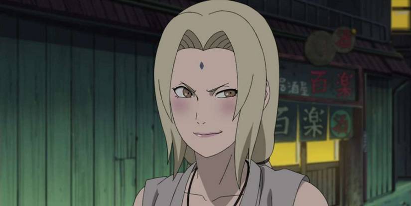Hokage Tsunade Grin