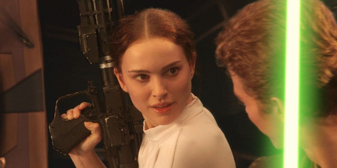 Natalie Portman as Padme Amidala in Attack of the Clones