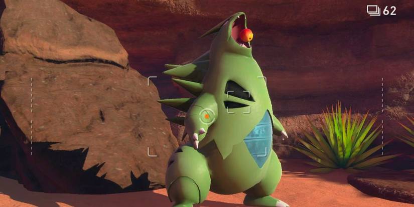 New Pokemon Snap Tyranitar