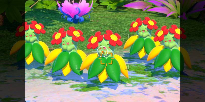 Bellossom dancing in New Pokemon Snap