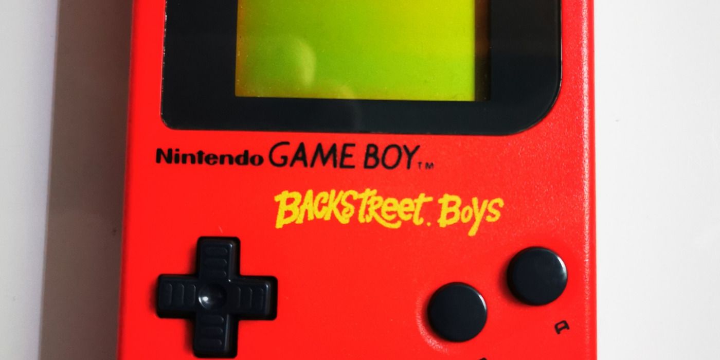 The Backstreet Boys Game Boy console
