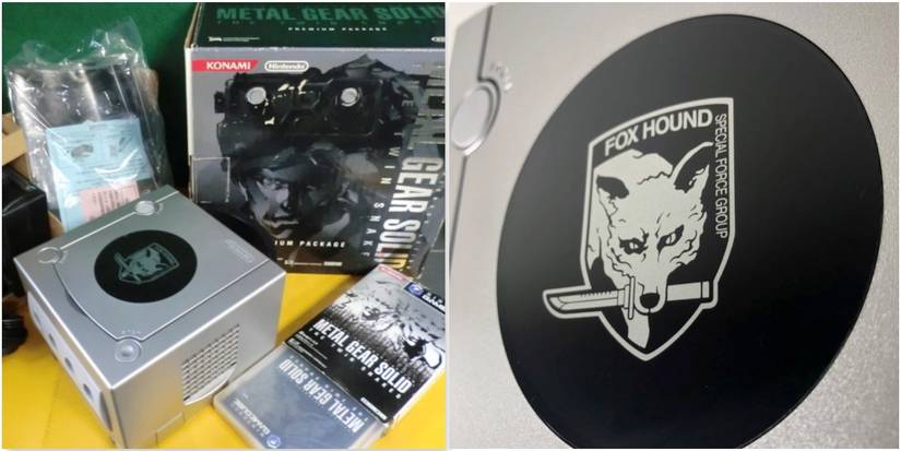 The Metal Gear Solid GameCube console