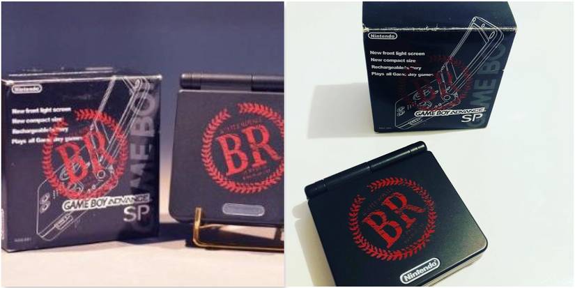 The Battle Royal GBA SP console