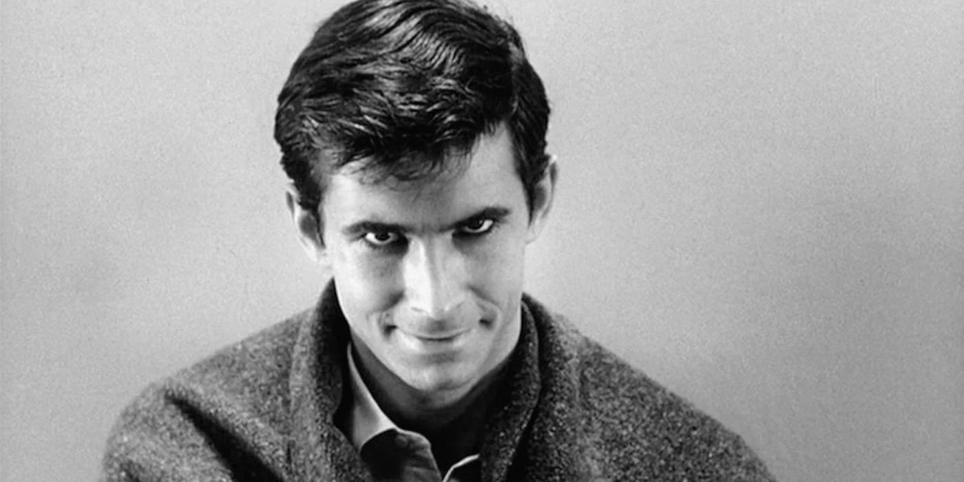 Norman Bates in the final shot of Psycho