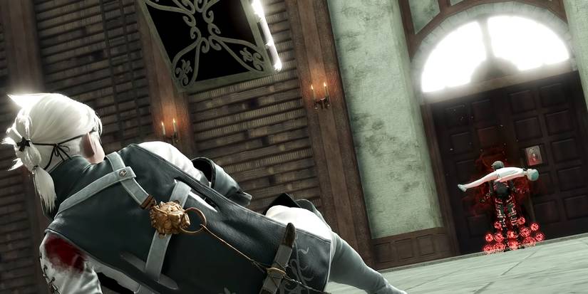 Nier Replicant: A Younger Nier Meets The Shadowlord For The First Time