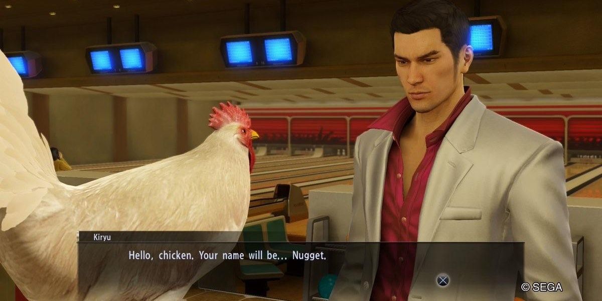 Nugget the Chicken in Yakuza 0