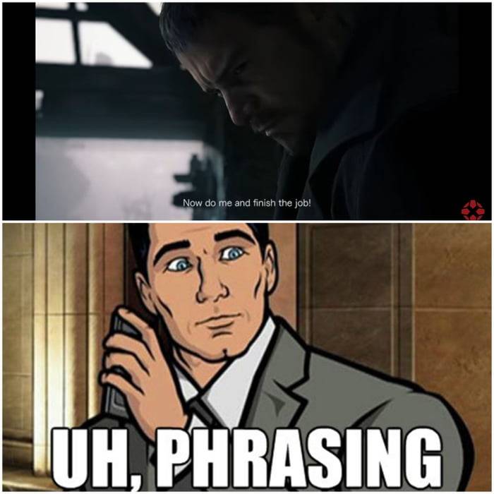 Phrasing archer meme