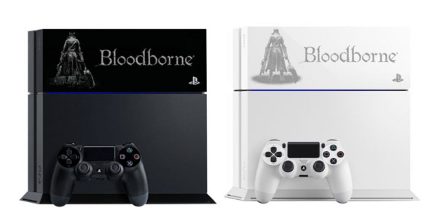 The Bloodborne PS4 console