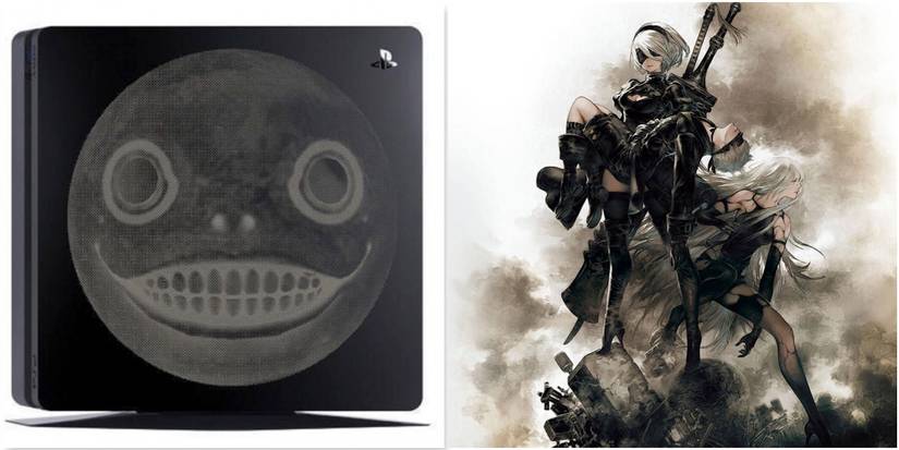 The NieR: Automata PS4 Slim console