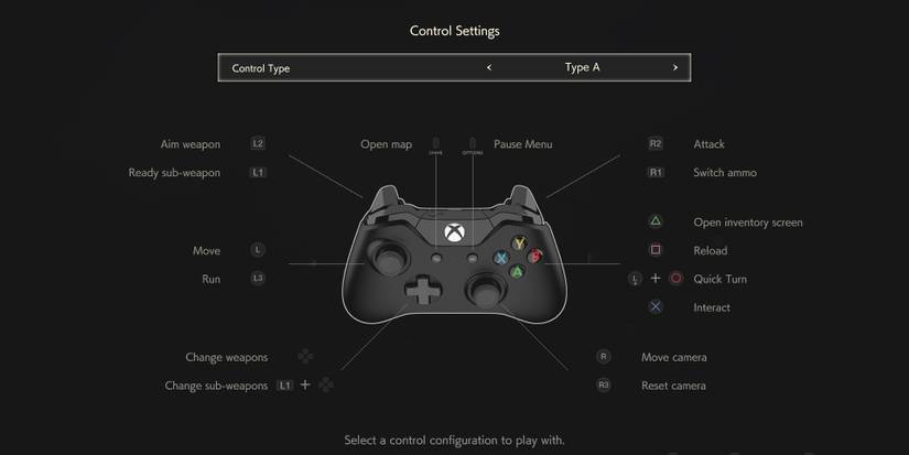 Playstation Button Layout Mod For Resident Evil 2
