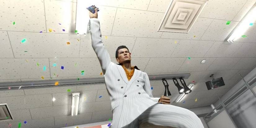 Pocket Car Racing in Yakuza 0