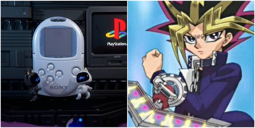 Players need a PocketStation to challenge Deck Master I in Yu-Gi-Oh! Duelists of the Roses