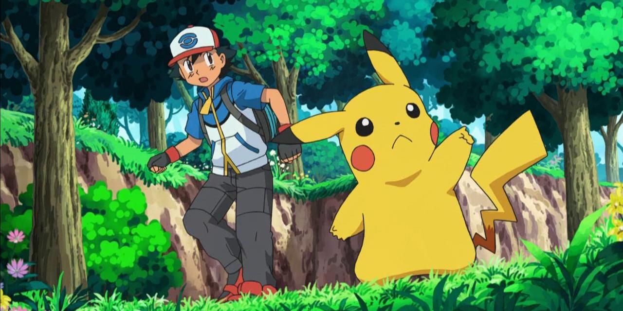 Pokemon Black & White Ash With Pikachu