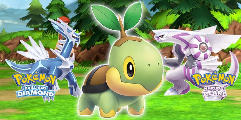 Pokemon Brilliant Diamond Shining Pearl Turtwig