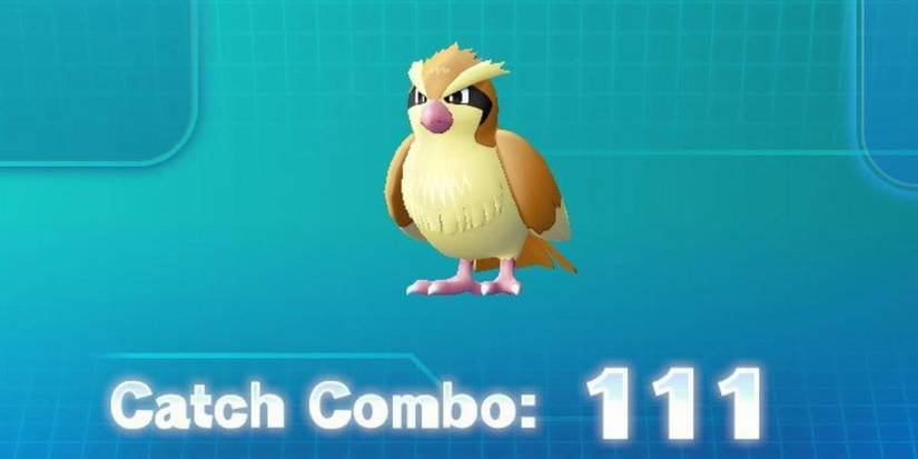 Pokemon Pidgey Catch Combo Pokemon Let's Go