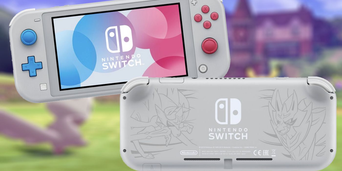 The Pokemon Sword/Shield Switch Lite console