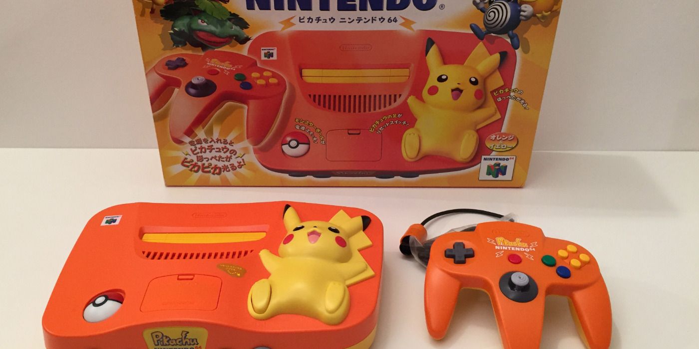 The Hey Pikachu Nintendo 64 Consoles console