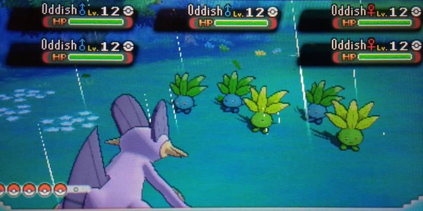 Pokemon Swampert Shiny Oddish Horde