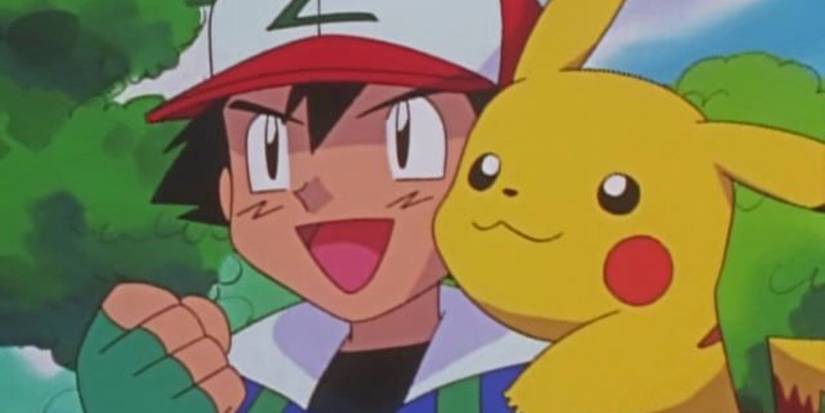 Ash and Pikachu In The Original Pokemon Series