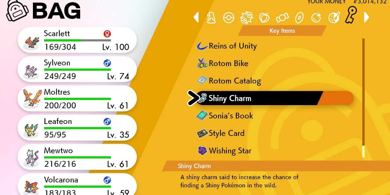 Pokemon Shiny Charm