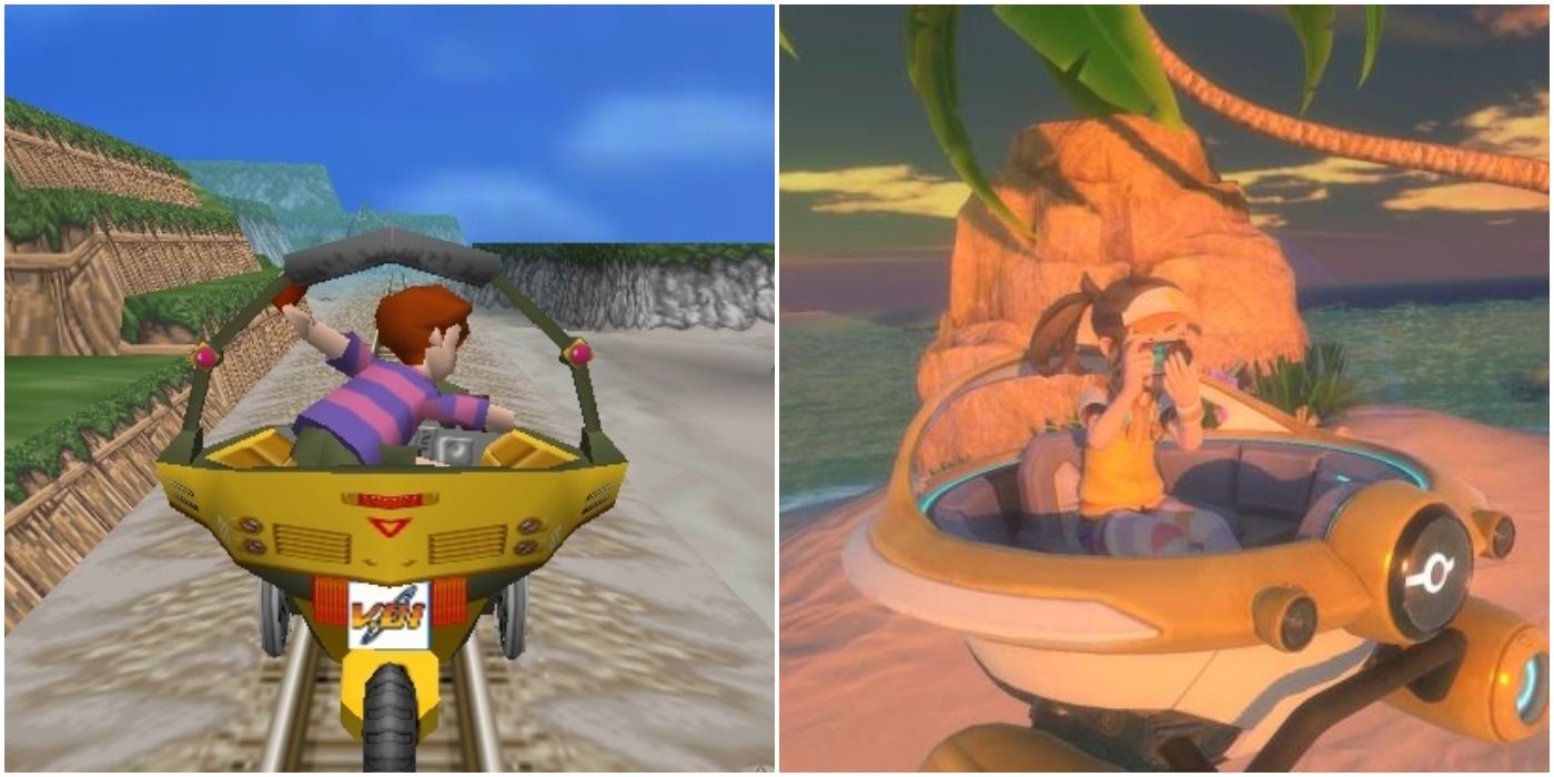 Pokemon Snap and New Pokemon Snap Vehicle Comparison Zero One vs Neo One