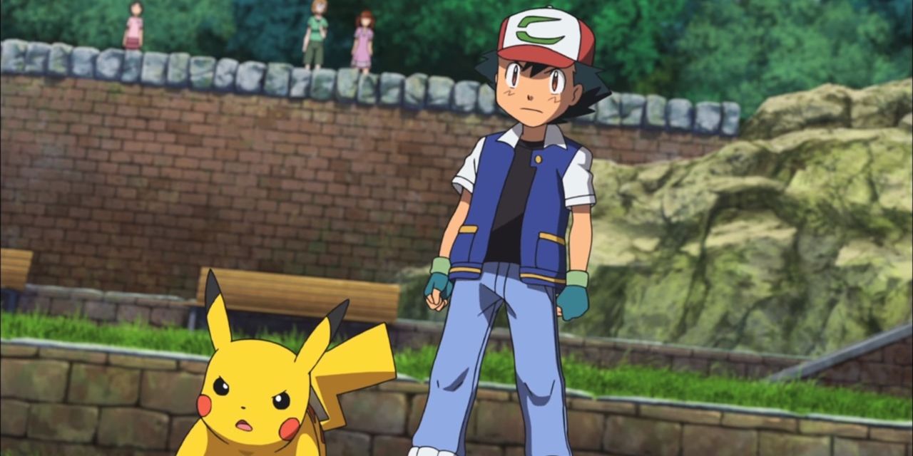 Ash and Pikachu In Battle