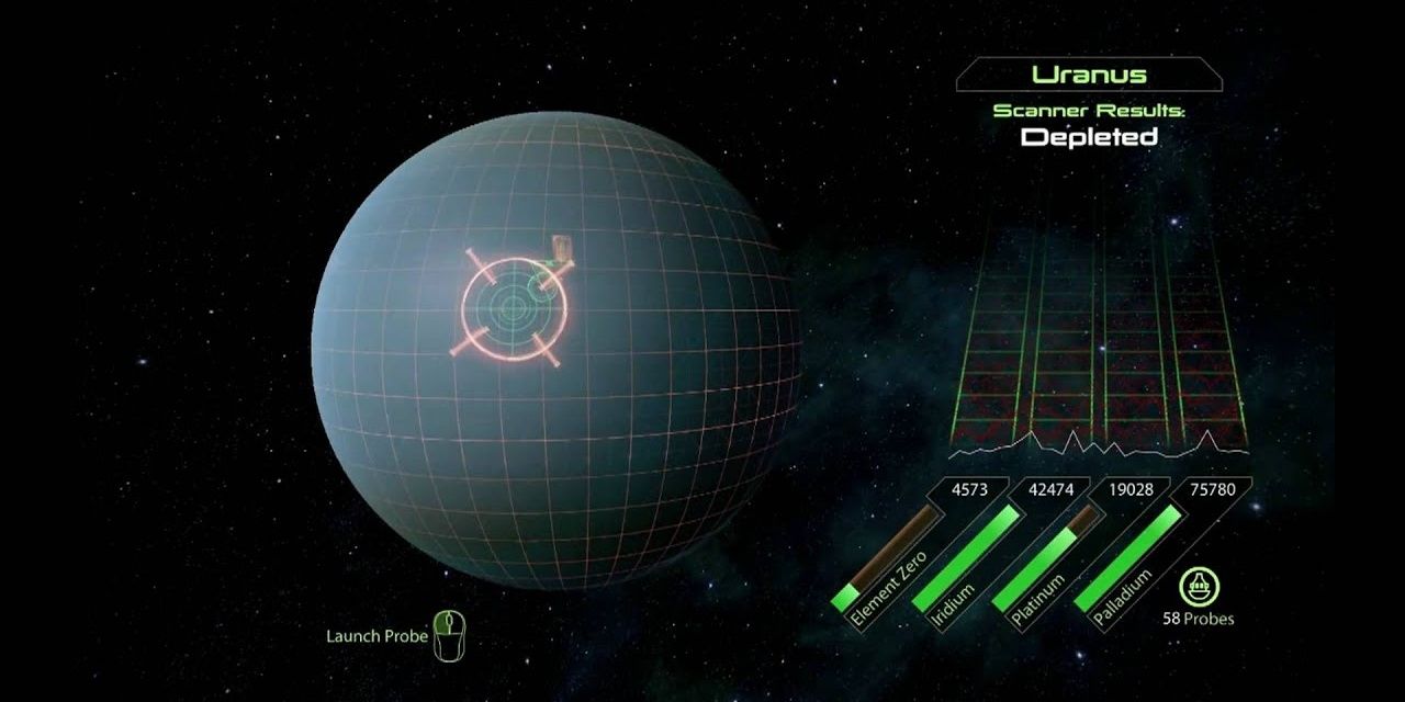 Probing Uranus in Mass Effect 2