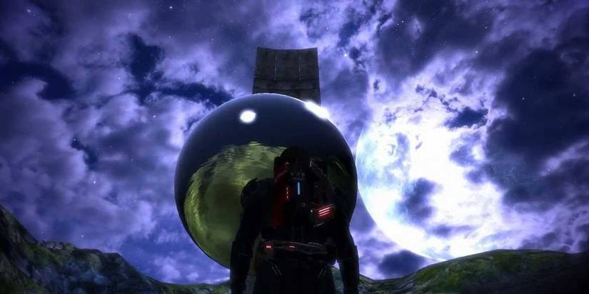 Prothean Ruin On Eletania in Mass Effect