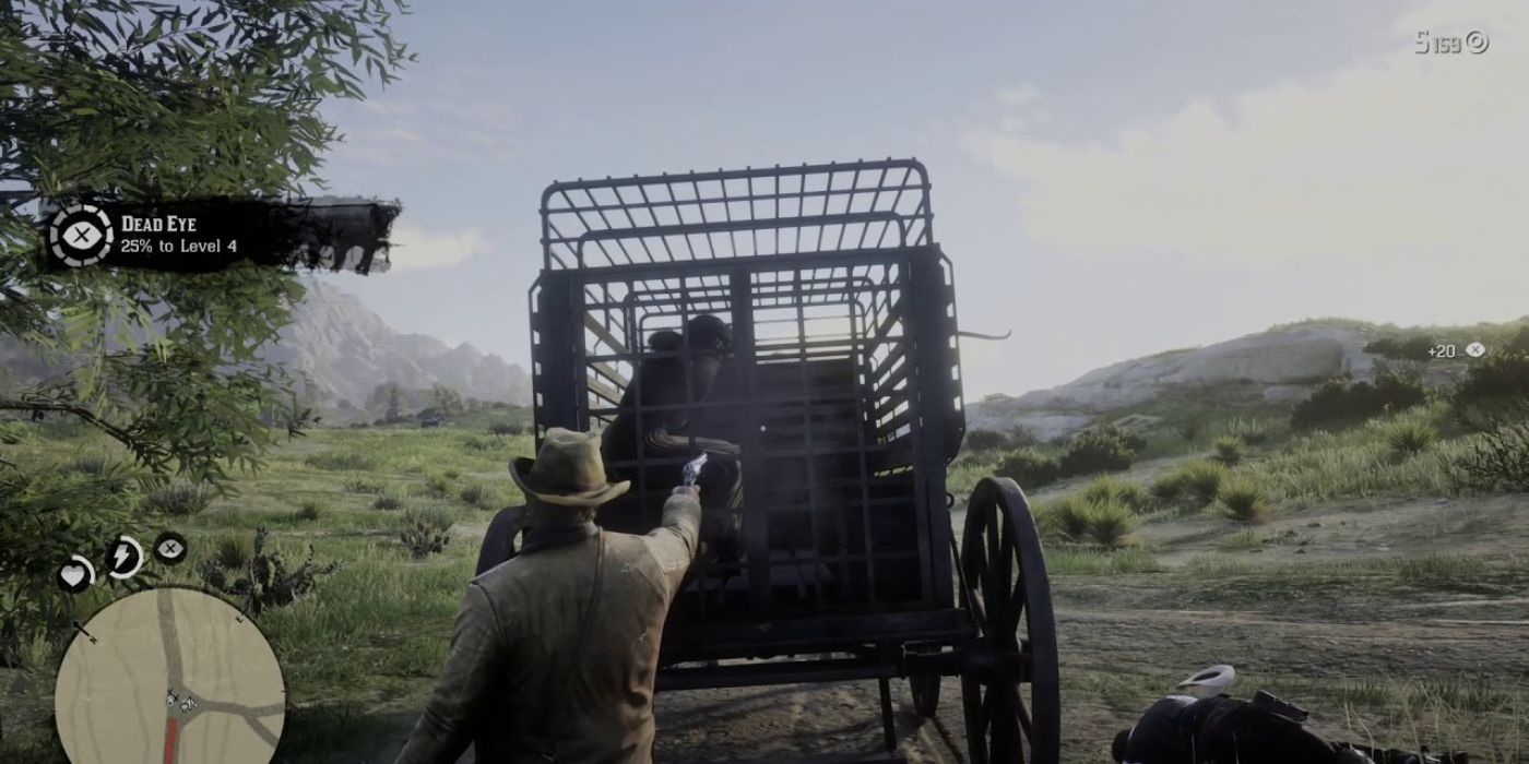 Red Dead Redemption 2 Prison Wagon Encounter