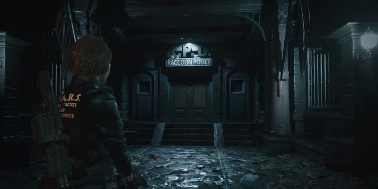 Jill At The Police Station From Resident Evil 3