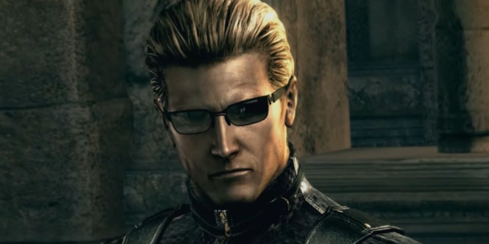 Resident Evil 5 Albert Wesker Facing Camera