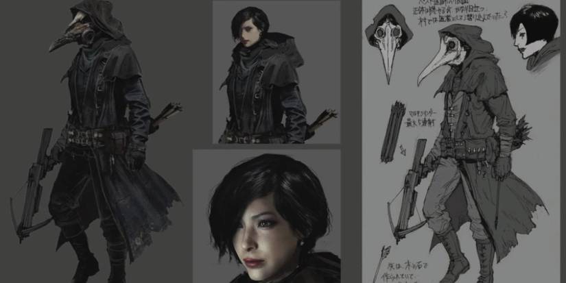 Resident Evil Village Ada Wong Official Concept Art