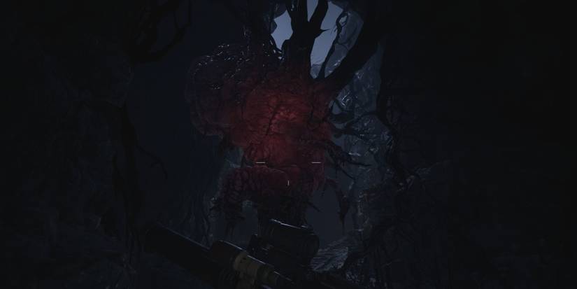 Resident Evil Village Chris Finds the Megamycete