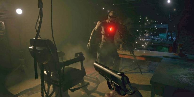 Resident Evil Village Soldat Approaching Ethan