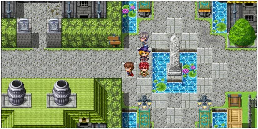 A pixel art RPG