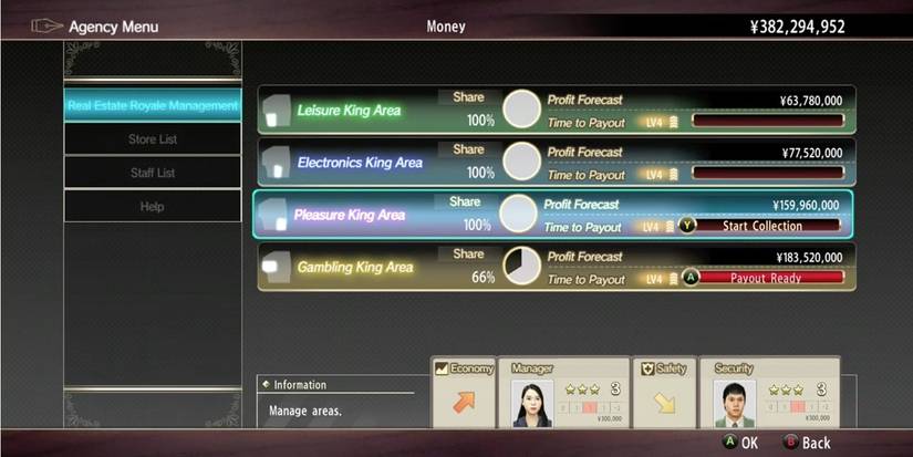 Real Estate Royale in Yakuza 0