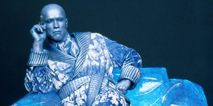 Mr. Freeze Reclining In A Chair From Batman & Robin