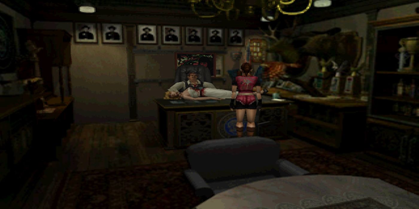 Resident Evil 2 Claire and Irons copy