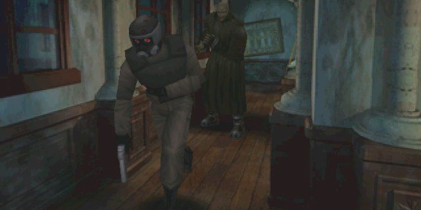 El galán de Resident Evil 2 huye del Tirano