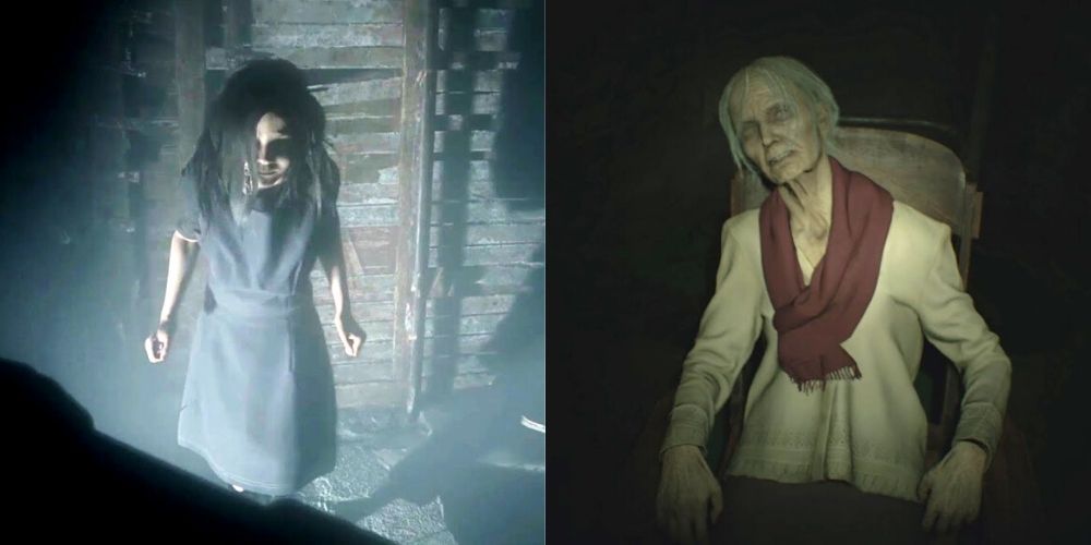 Resident Evil 7 Eveline Old And Young Version
