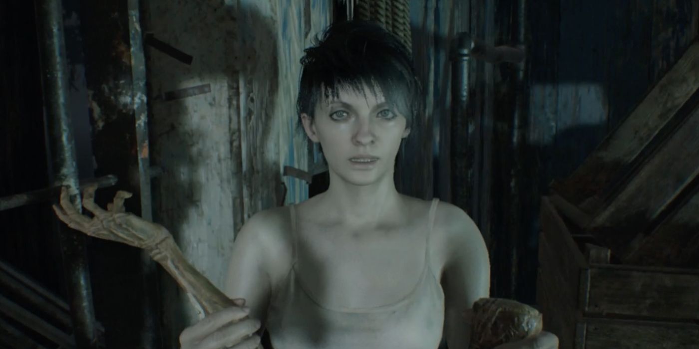 Resident Evil 7 Screenshot Of Zoe Baker