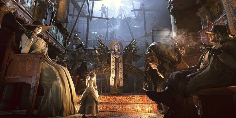 Resident Evil 8 Four Houses Meeting