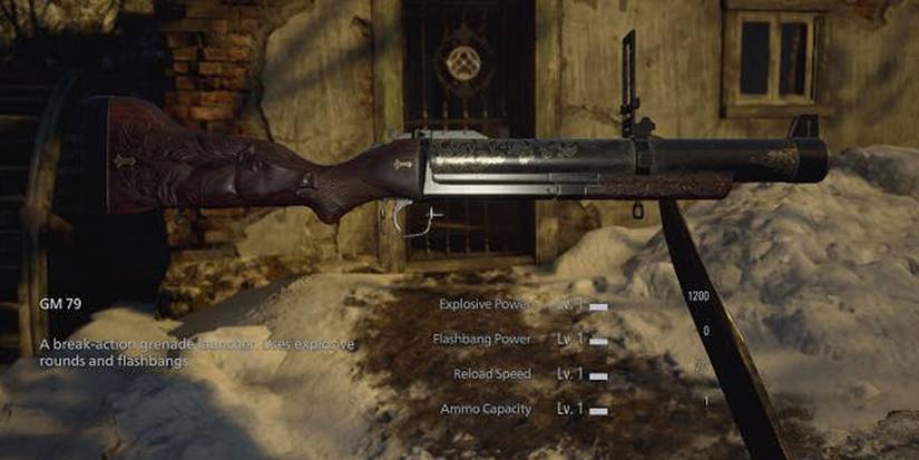 Resident Evil 8 Grenade Launcher