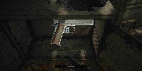 Handgun in Resident Evil 8 