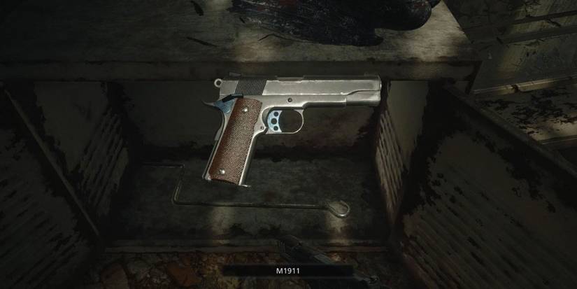 Handgun in Resident Evil 8 
