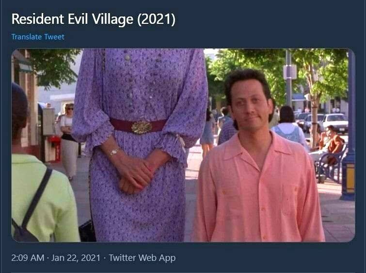 Resident Evil 8 Lady Dimitrescu Meme