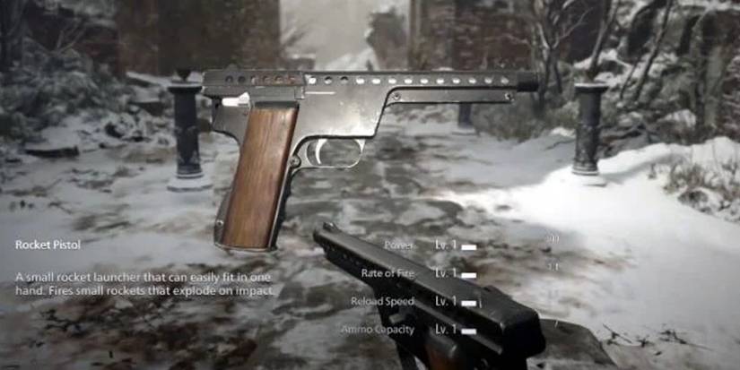 Resident Evil 8 it's easier to aim with aim acceleration