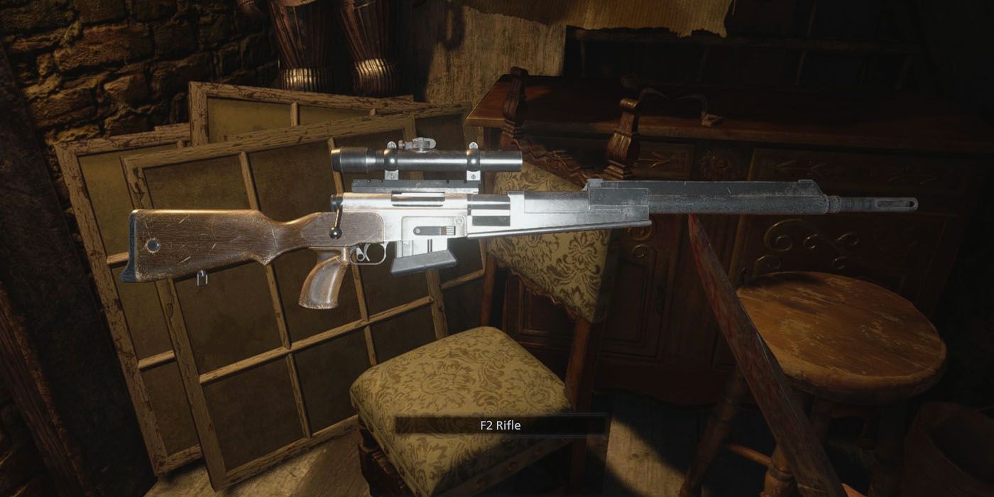 Resident Evil 8 Sniper Rifle