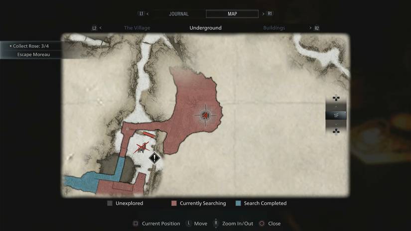 Resident Evil Boat Key Location Map