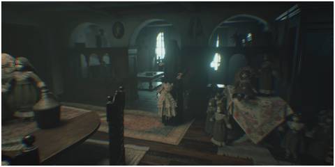 Resident Evil Village Beginning Of The Fight With Donna Beneviento